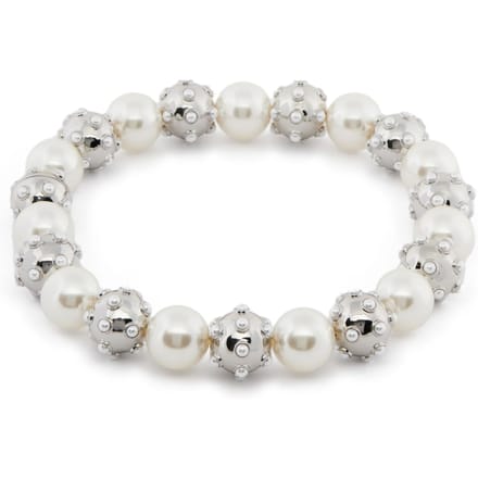 De statementketting met parelstippen