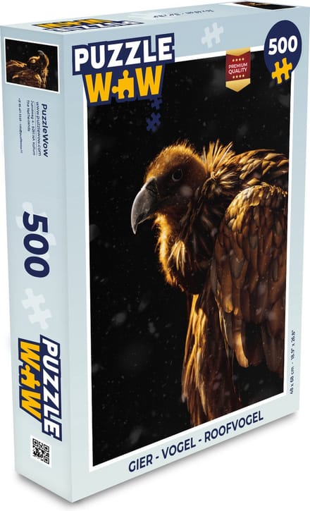 Puzzel Gier - Vogel - Roofvogel - Legpuzzel - Puzzel 500 stukjes