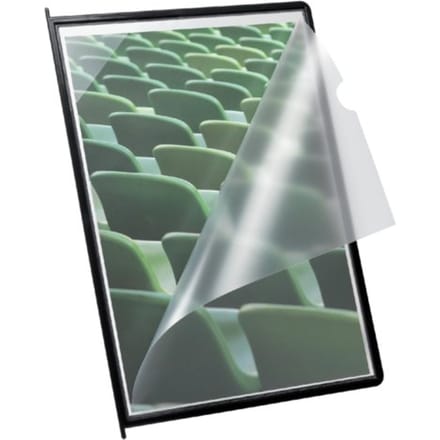 Infotas Jalema Flex-O-Frame met pen A4 - Zwart - 10 stuks in verpakking