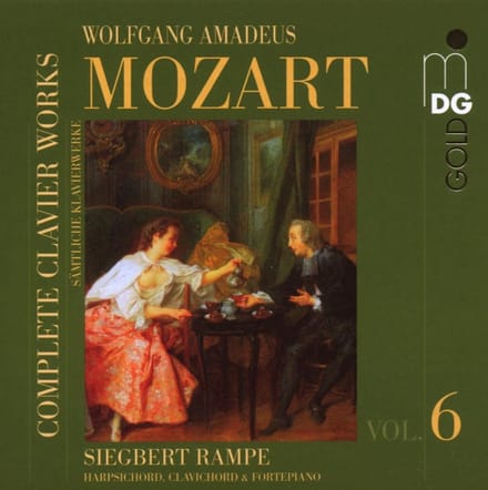 Siegbert Rampe - Mozart: Complete Clavier Works Vol. 6 (CD)