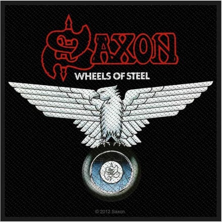 Saxon - Wheels Of Steel Patch - Multicolours