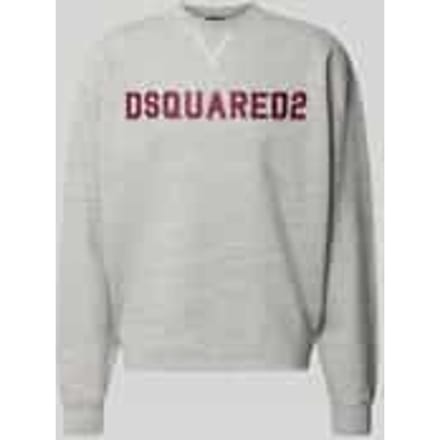 sweatshirt met gestikt logo