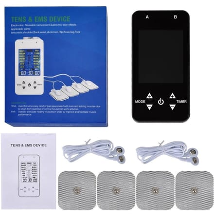 EMS Tens spierstimulator elektrische acupunctuur lichaamsmassager digitale therapiemachine elektrostimulator spierontspanningsmassager CN