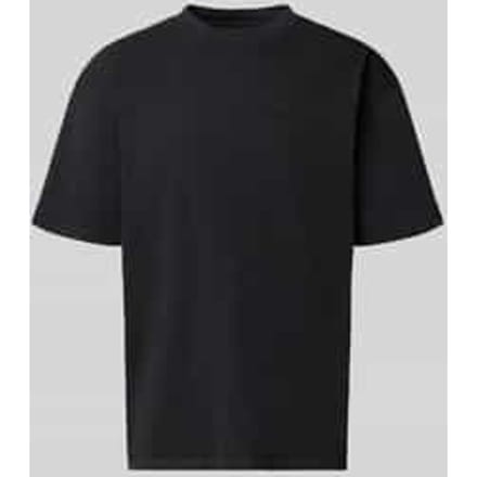 Oversized T-shirt met labelstitching
