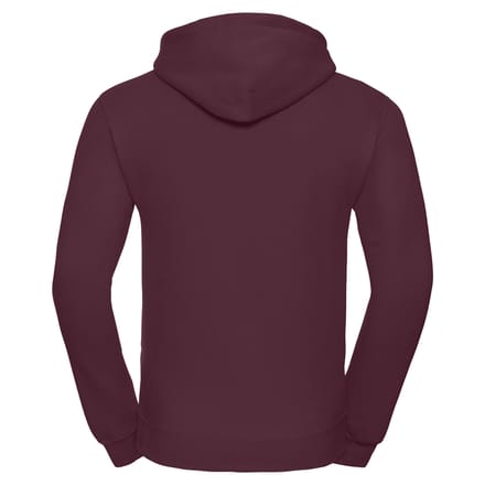 Russell Effen Heren Hoodie (Bourgondië)