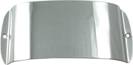 Fender Pickup Cover Precision bas Chrome - Basgitaaronderdeel