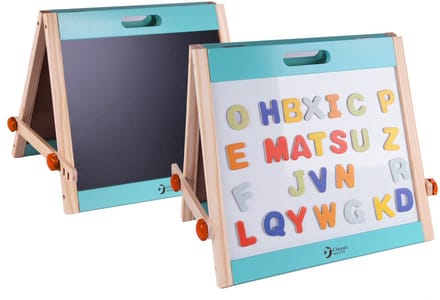 Classic World Wooden Magnetic and Chalkboard