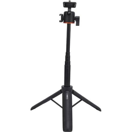 Uitschuifbare Selfie Stick Statief voor OSMO POCKET 3 voor ONE X2 Verlengstok met 1/4 inch schroef black