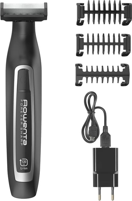 Rowenta TN6000 - baardtrimmer - Forever Sharp - voor nat en droog gebruik - 6 lengtestanden