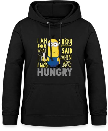 Minions Kevin Honger Banaan Hoodie Dames