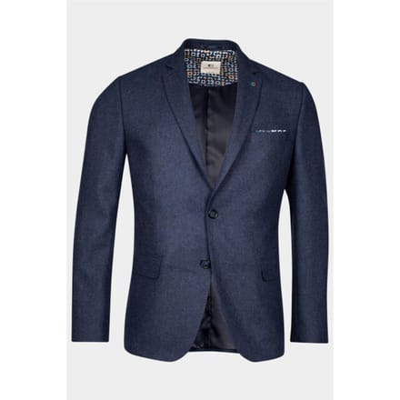 Giordano Colbert Robert Wool Mix Faux Uni Subtle Mélange  Navy / male