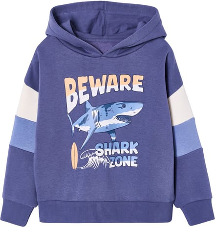Vertbaudet Sweater met capuchon met print