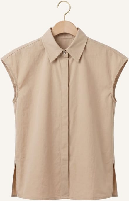 Ydence Blouse Sabrina Dames - Jurken - Beige - Maat M