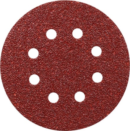 Kelfort SCHUURSCHIJF VELCRO ROOD 125MM K60 10ST