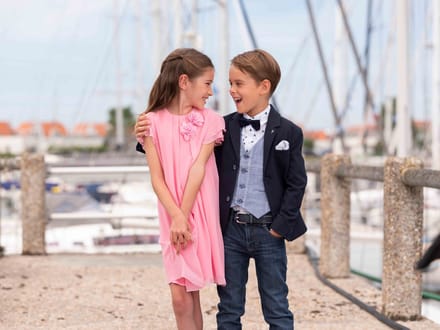 GYMP - Marine vest - Maat 116 - Jongens - Navy -