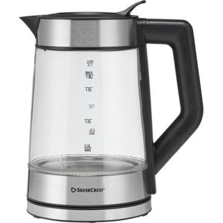 SILVERCREST Glazen waterkoker 1,7 L
