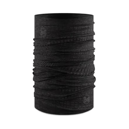 Buff DryFlx tube scarf black reflective