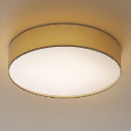 LEDS-C4 Bol LED plafondlamp met stoffen kap