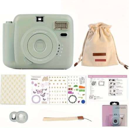 Livano Camera - Printer - Digitale Foto Camera - Camera Met Printer - Oplaadbaar - Blauw