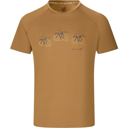 Dare2B Heren Tech II T-shirt met korte mouwen en grafische print