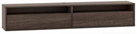 Selsey Heggers – TV-meubel met 2 deuren en vakken - Dunin eiken - 180cm