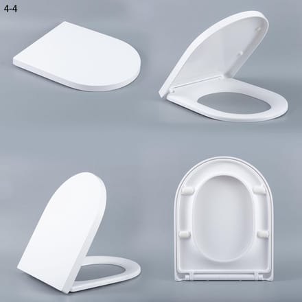 QeramiQ Dely Zitting - softclose - quickrelease - 35mm - mat wit