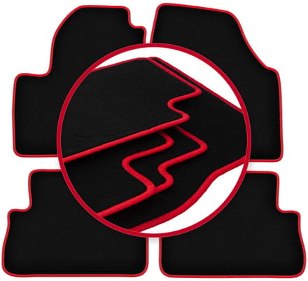 CARLUX-RED automatten voor: Land Rover Freelander II SUV (2006-2014)