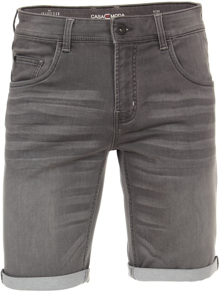 Casa Moda Korte Broek San Francisco Stretch Grijs 513648900 - 30 (S)
