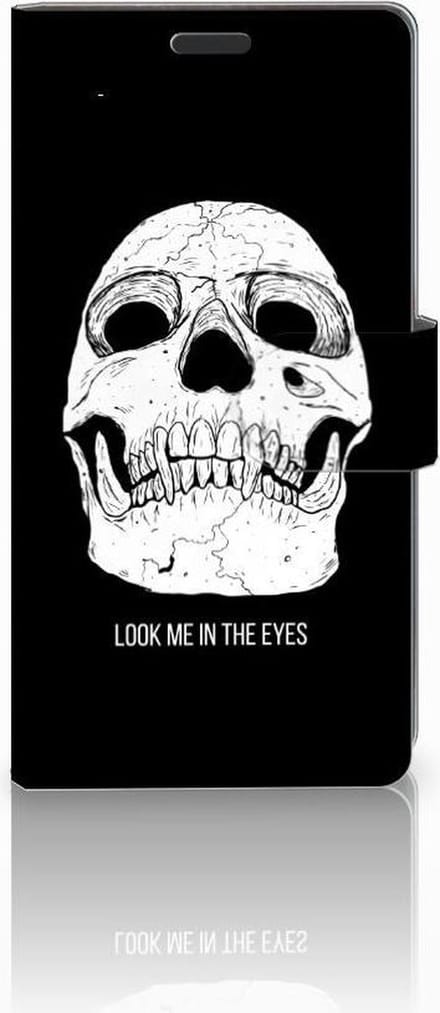 Telefoonhoesje met Naam Sony Xperia Z3 Skull Eyes