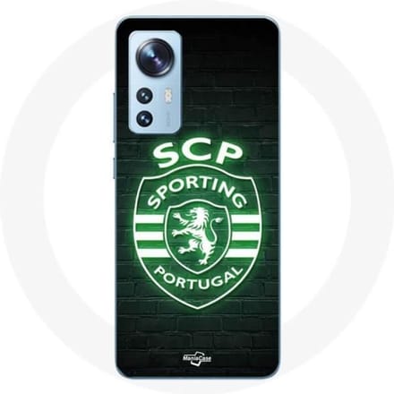 Hoesje - Xiaomi - 12X - Lichtgevend - Sporting Portugal - Flexibel