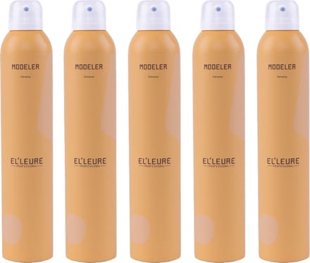 10x Elleure Modeler Haarlak 300ml