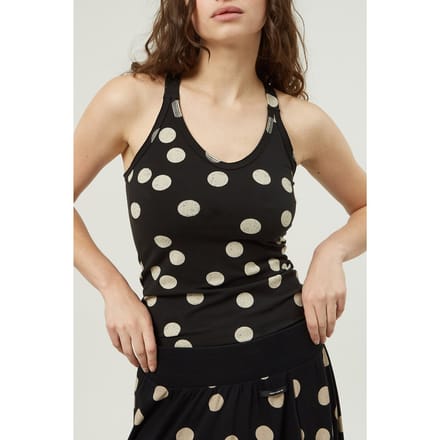 10DAYS Wrapper Polka Dot Black Größe: XXS | Tanktops Outlet | Damen | Schwarz