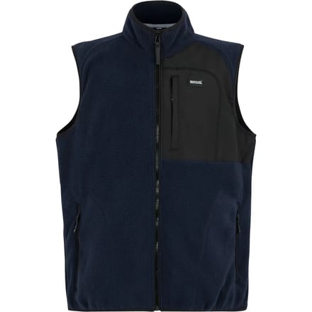 Frankie teddy fleece gilet bodywarmer met rits voor heren