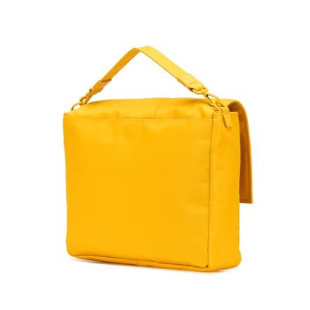 Handtas Gele Fendi Logo
