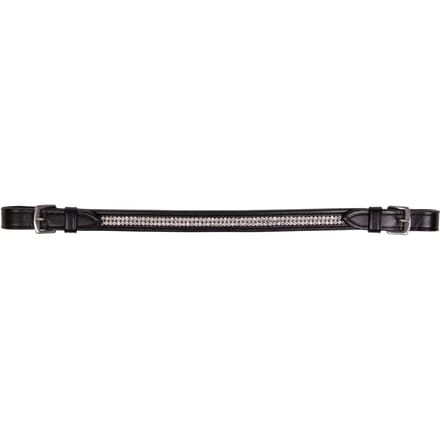 QHP - Bokriem Rhinestone - Zwart