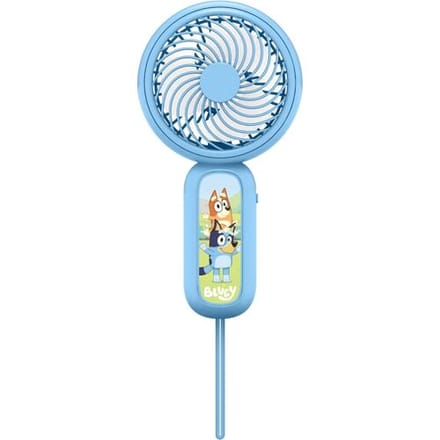 Bluey - draagbare handventilator - zeer stil - USB-C oplaadbaar - met polsbandje