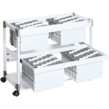 Durable Hangmappenwagen 379210 Grijs 1 stuk(s)
