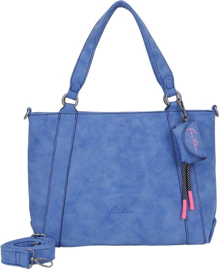 Fritzi aus Preußen Schoudertas Bitzi08 Jive Shopper Ultra Blue Blauw