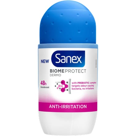 Sanex Biome Protect Dermo Anti-Irritation Deodorant Roll-On – 50 ml