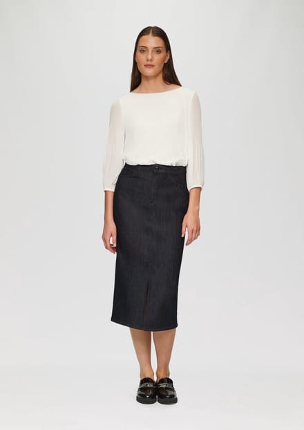 s.Oliver BLACK LABEL - Rok - Maat 36 - Vrouwen - 59Z2 BLUE -