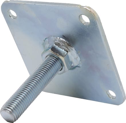 Wovar Hoogteverstelling Betonpoer Verzinkt M16 | Per Stuk