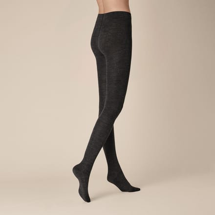 Kunert SOFT WOOL COTTON Dames Maillot - Anthrazit Mel. - Maat 42/44