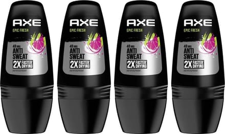 Axe Deo Roller - Epic Fresh - 4 x 50 ml
