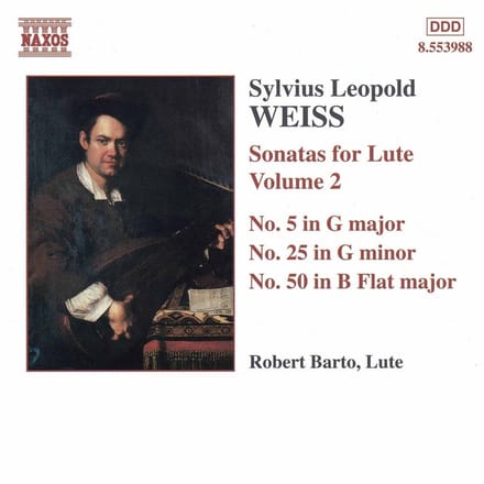 Roberto Barto - Weiss: Lute Sonatas 2 (CD)