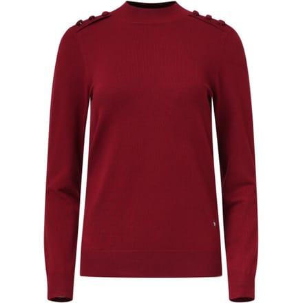 Smashed Lemon Damesgebreide top met lurex |