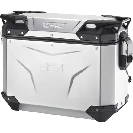 Linker aluminium zijtas motor zonder slothuis Givi Outback Evo