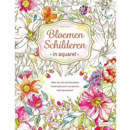 Bloemen Schilderen In Aquarel - Kristy Rice