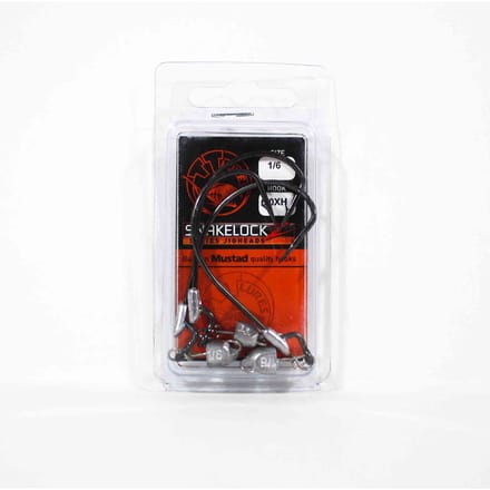 Tackle Tactics TT SnakelockZ jigkop 1/6 oz 6/0 XH 3/pak (6573) black