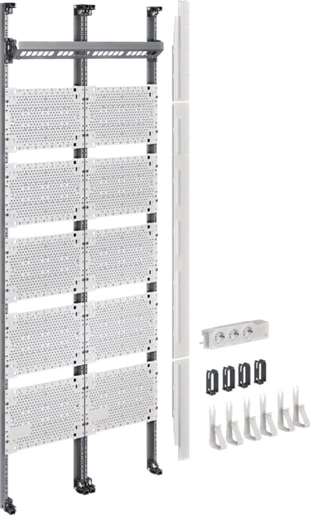Hager UF52NW Hager UF52NW complete veld multimedia universeel 1350mm 2-veld en patchmodule Compleet veld 1 stuk(s)