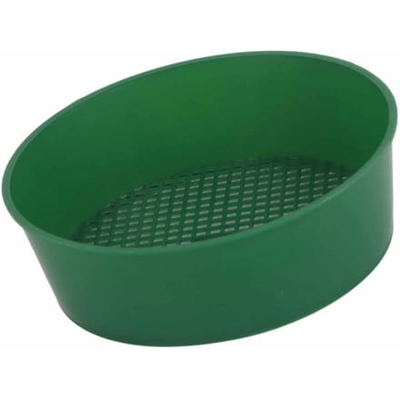 4 stuks Plastic Tuinnet Tuinzeef Succulenten Zand Steen Filter Gereedschap blue